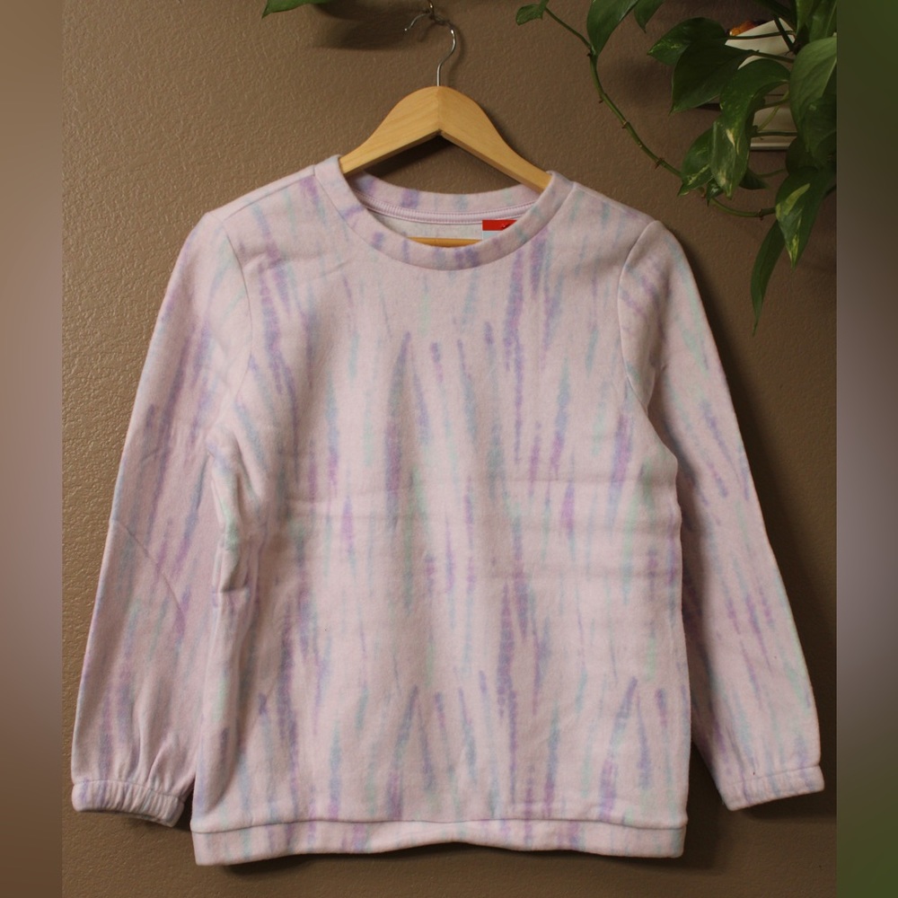 Girls' Tie-Dye Pullover - Cat & Jack™ Purple